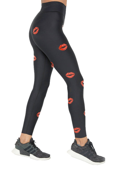 Ultra High Knock Out Legging Nero Patent Nero by Ultracor at