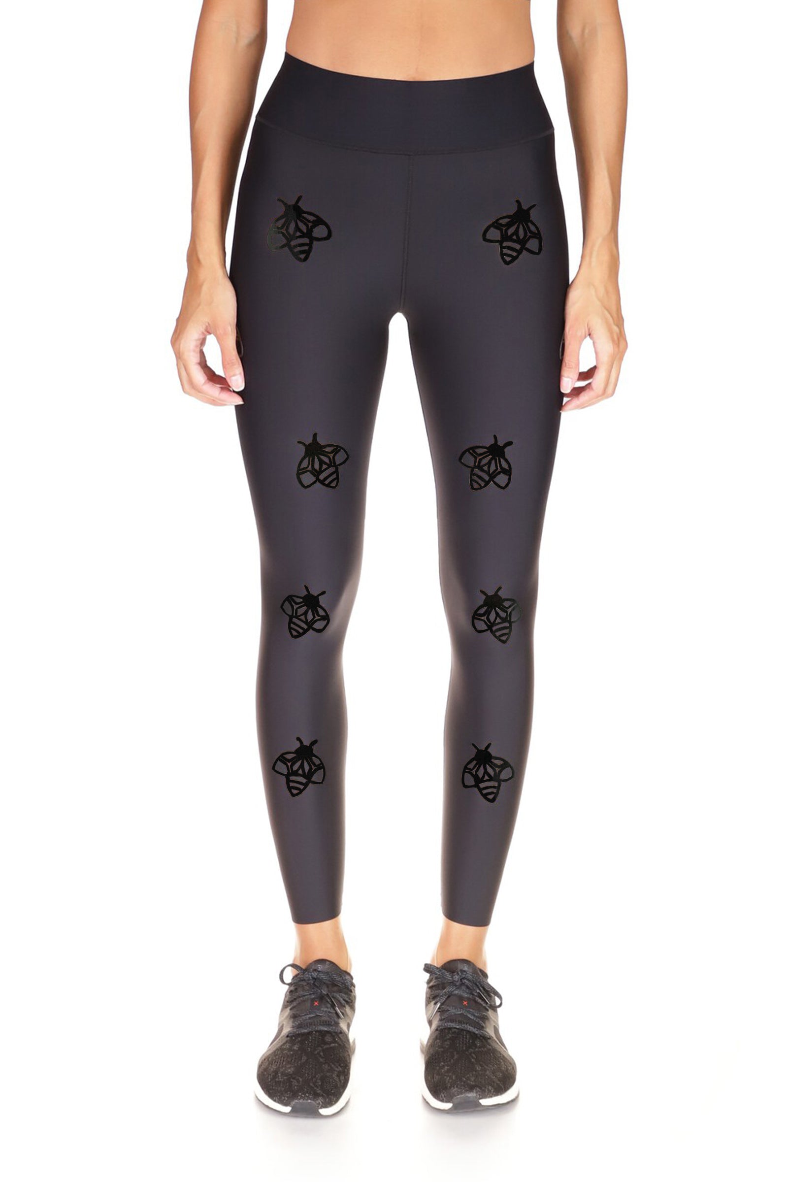 Ultra High Knock Out Legging Nero Patent Nero by Ultracor at