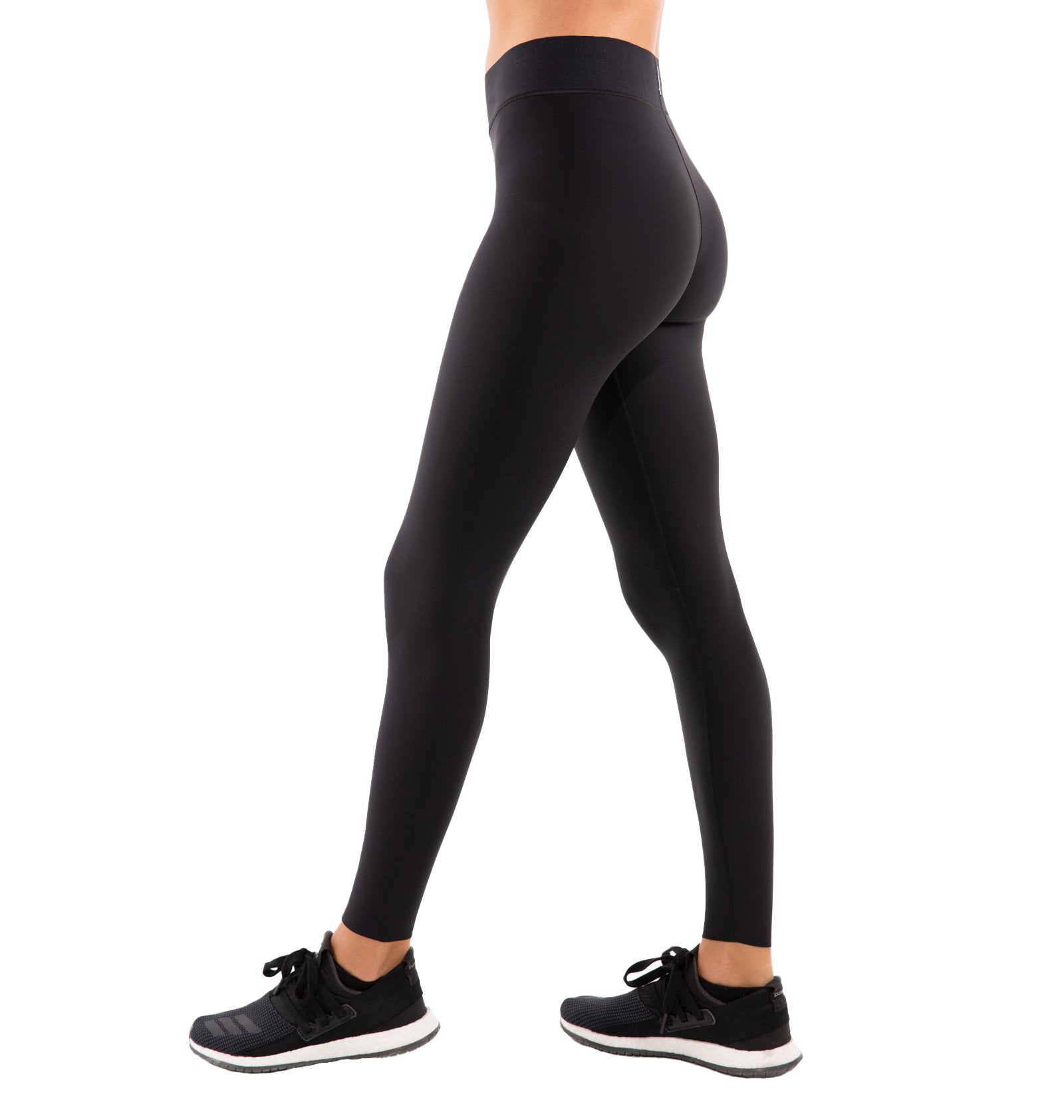 Felina Ultra-Luxe Velour Leggings, Size Large. Color Black. NWOT